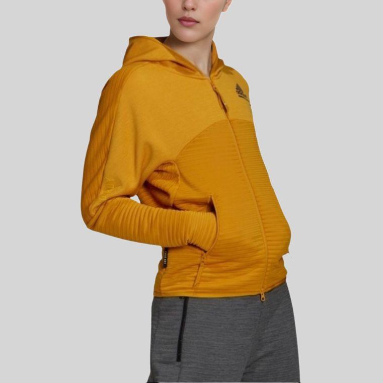adidas Женская куртка Z.N.E Золотая FT6774