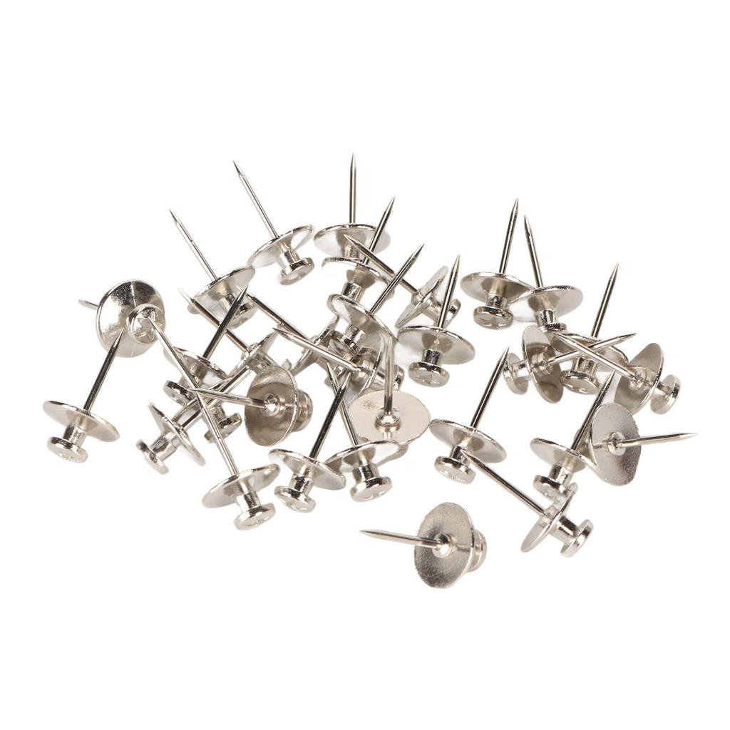 30 шт. гвоздей для подвешивания картин из цинкового сплава, декоративные двухсторонние кнопки, крючки, кнопки для стены