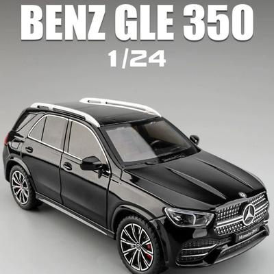 1/24 Benz GLE350 Внедорожник SUV Домашняя Коллекция Украшения Звук и Свет Игрушка Миниатюры Сплав Литье под Давлением Металлическая Модель Автомобиля Игрушки для Детей Игрушка-Симулятор