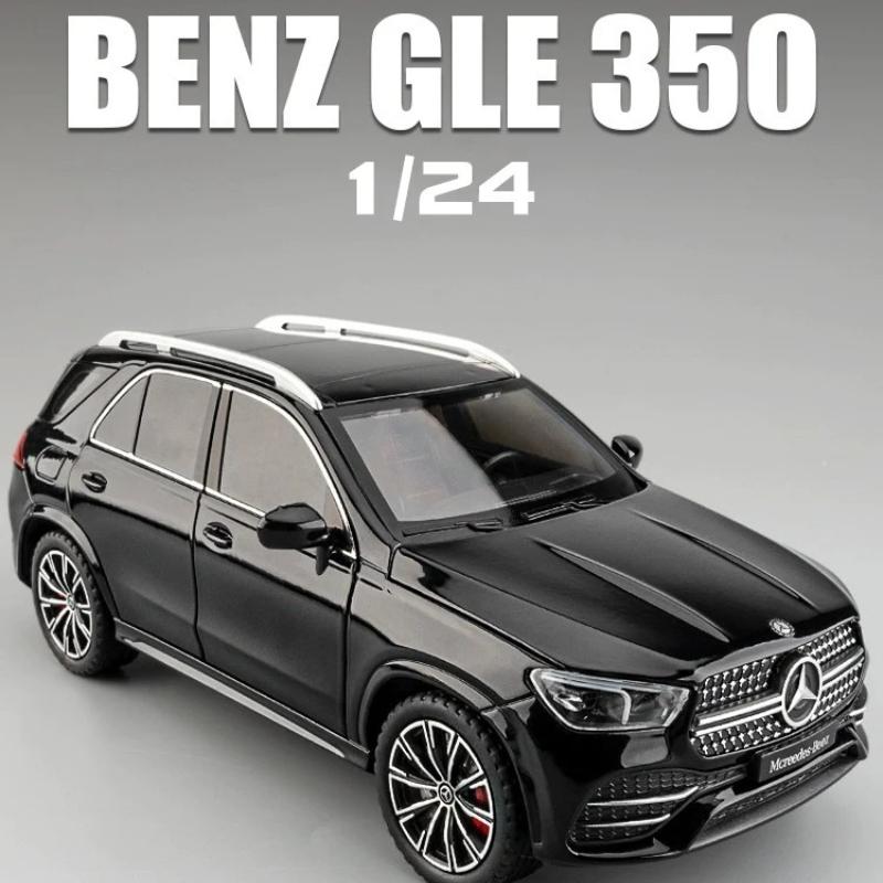 1/24 Benz GLE350 Внедорожник SUV Домашняя Коллекция Украшения Звук и Свет Игрушка Миниатюры Сплав Литье под Давлением Металлическая Модель Автомобиля Игрушки для Детей Игрушка-Симулятор