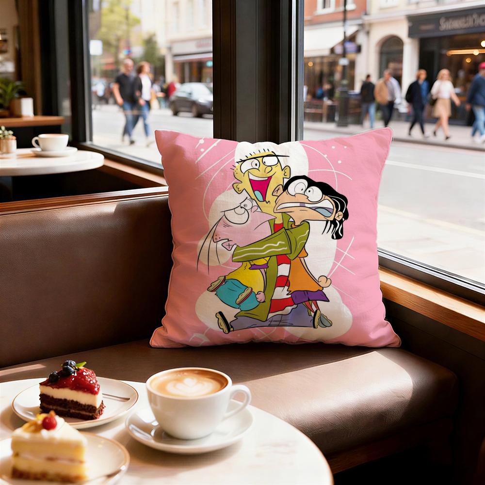 Cartoon Ed Edd N Eddy Cushion Cover Decorative Cushions Covers Cover Sofa x Pillow Piece x x Pillowcase