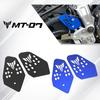 2024 For YAMAHA FZ07 MT07 MT-07 MT 07 2014-2022 2025 Motorcycle Accessories Pedal Guard Rear Pedal Guard Heel Plate Decorative