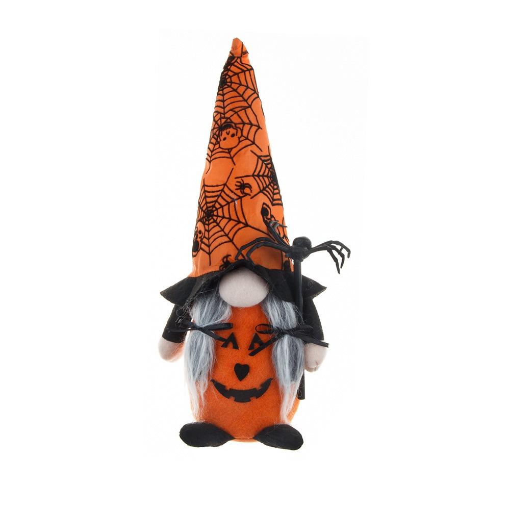 Мультяшные Хэллоуинские гномы Кукла Милый гном Плюшевая кукла Рукоделие Кукла без лица Подарок