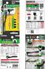ENGINEER DZ-376 Mini Ratchet Wrench and Ultra-Short Screw Mole Extractor Set