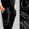 Панк Женщины Мужчины Цепочка Брелок Рок Брюки Брюки Жан Хип-Хоп Декор Подарок