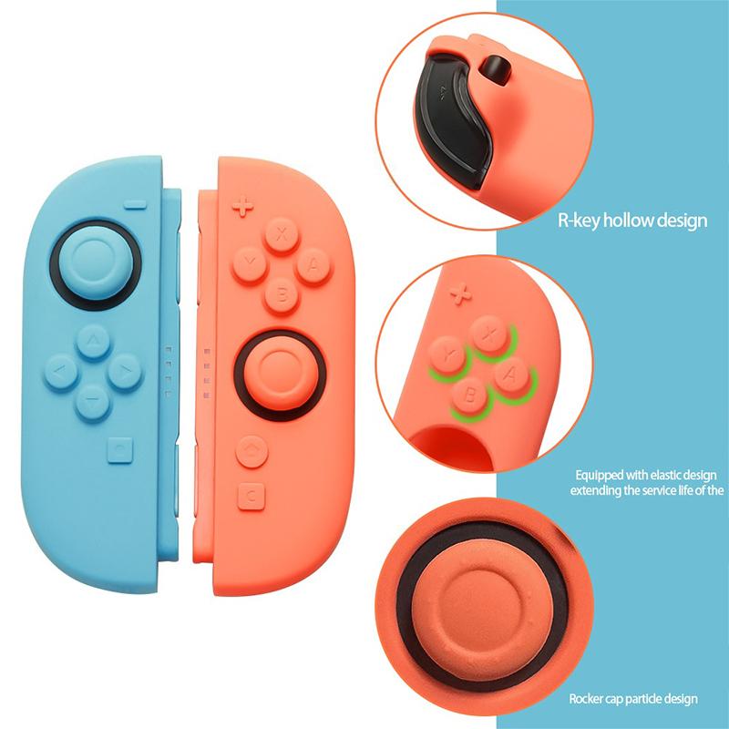 Горячая Распродажа Мягкий Силиконовый Защитный Чехол Для Switch 2 Защита от Царапин и Ударов Для Joypad 2 Идеальная Посадка Разноцветный 2026 Новый
