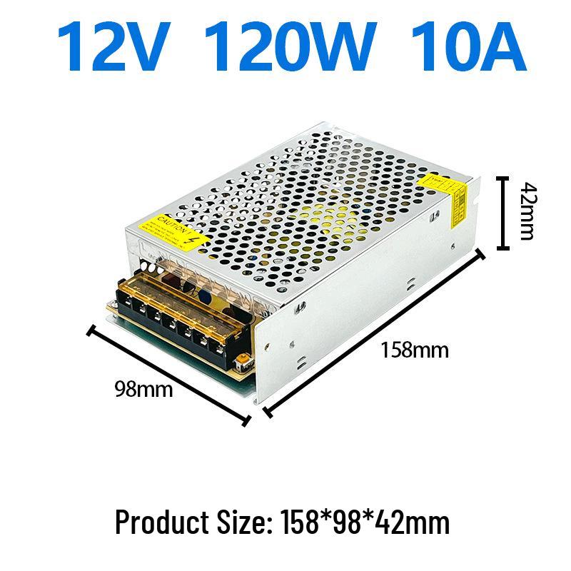 Импульсный источник питания 220 В на 24 В постоянного тока 15 А со светодиодным дисплеем, трансформатор 5 В/12 В