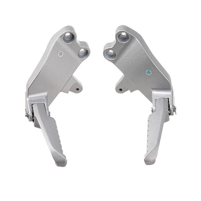 SYM Motorcycle Parts: New Xmax Folding Aluminum Alloy Pedals & Rear Seat Footrests