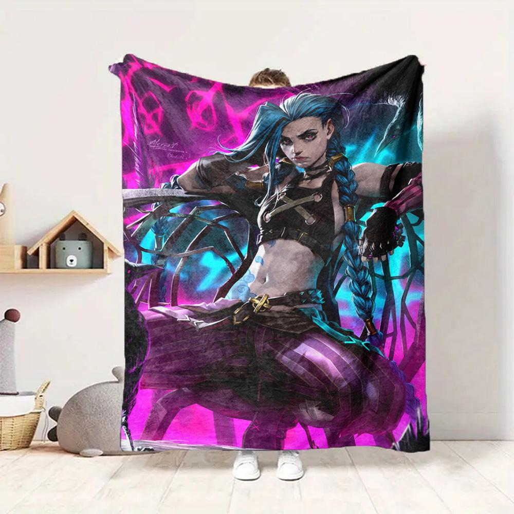 Dark Warrior Flannel Blanket Throw Blanket Soft Warm Sofa Bed Camping Car home Decor Unique Christmas Gift C9302276