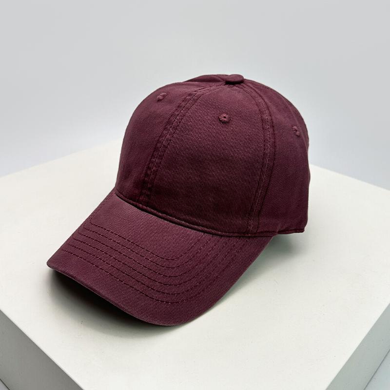 Baseball Simple Plain Color Solid K-Fashion Style Korean Women Men For Neutral Gender Fresh Caps Peaked Hats Breathable Casual Sunshade Outdoor