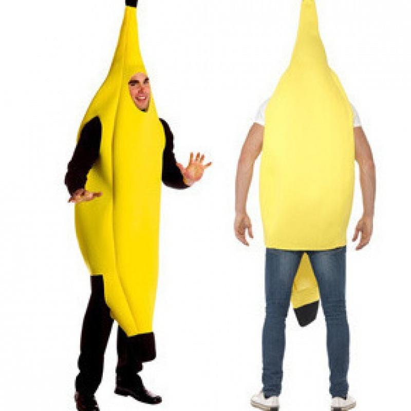 Halloween Carnival Party Funny Banana Costumes, Bar Costumes, Costumes, Festival Stage Costumes