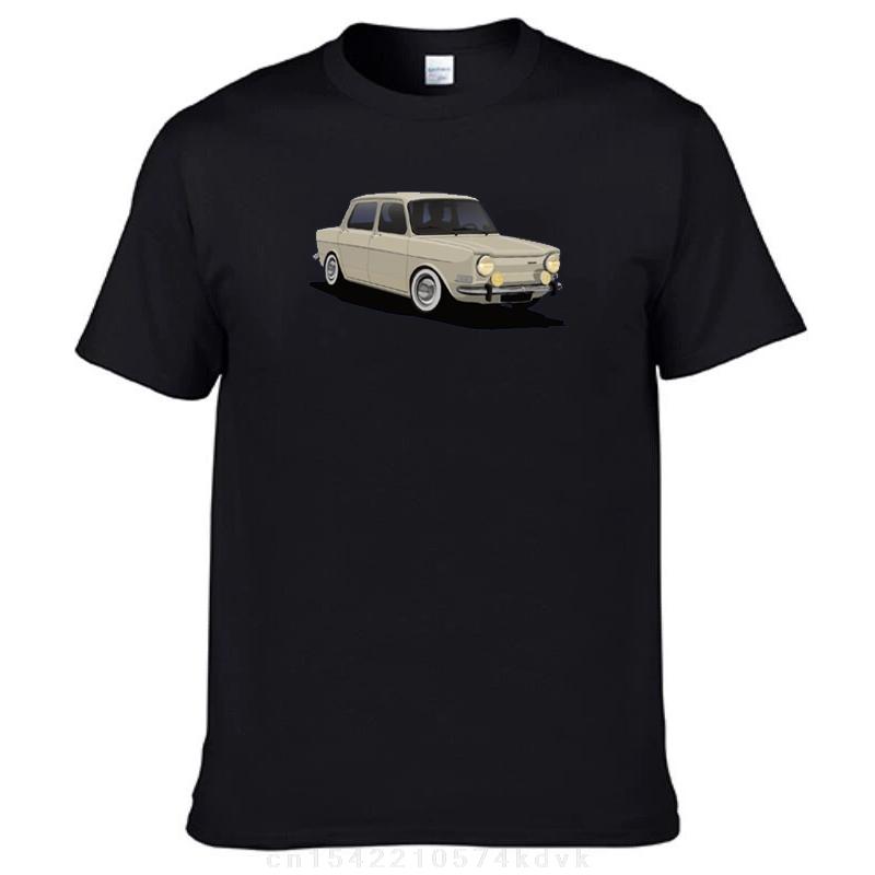 Simca 1000 Special - белая футболка кастомные футболки оверсайз аниме одежда футболки для мужчин с принтом