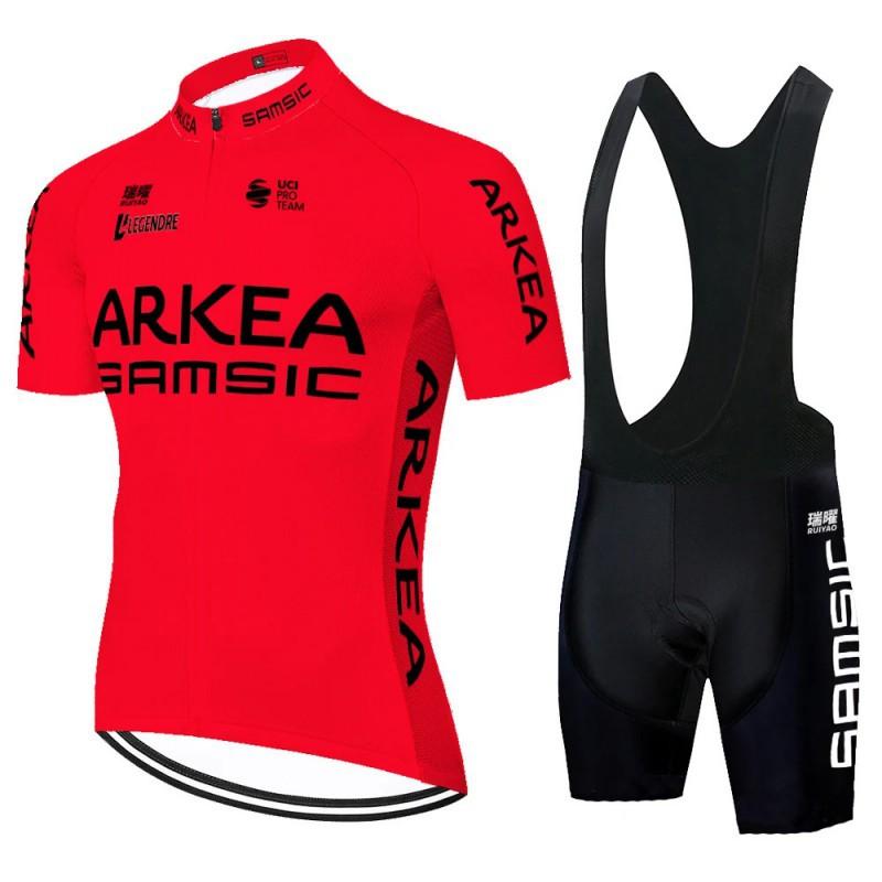 Speed-drying Cycling Clothes Tour De Shirt Men Women Breathable Set
