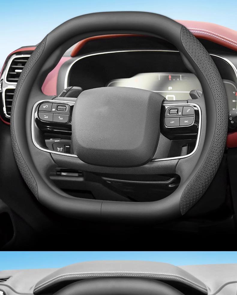 All-Season Anti-Slip Steering Wheel Cover for Geely Galaxy E5