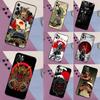 Японский самурай Для Samsung Galaxy A54 A34 A14 A52 A32 A12 A13 A33 A53 A15 A16 A26 A36 A56 A06 A35 A55 Чехол