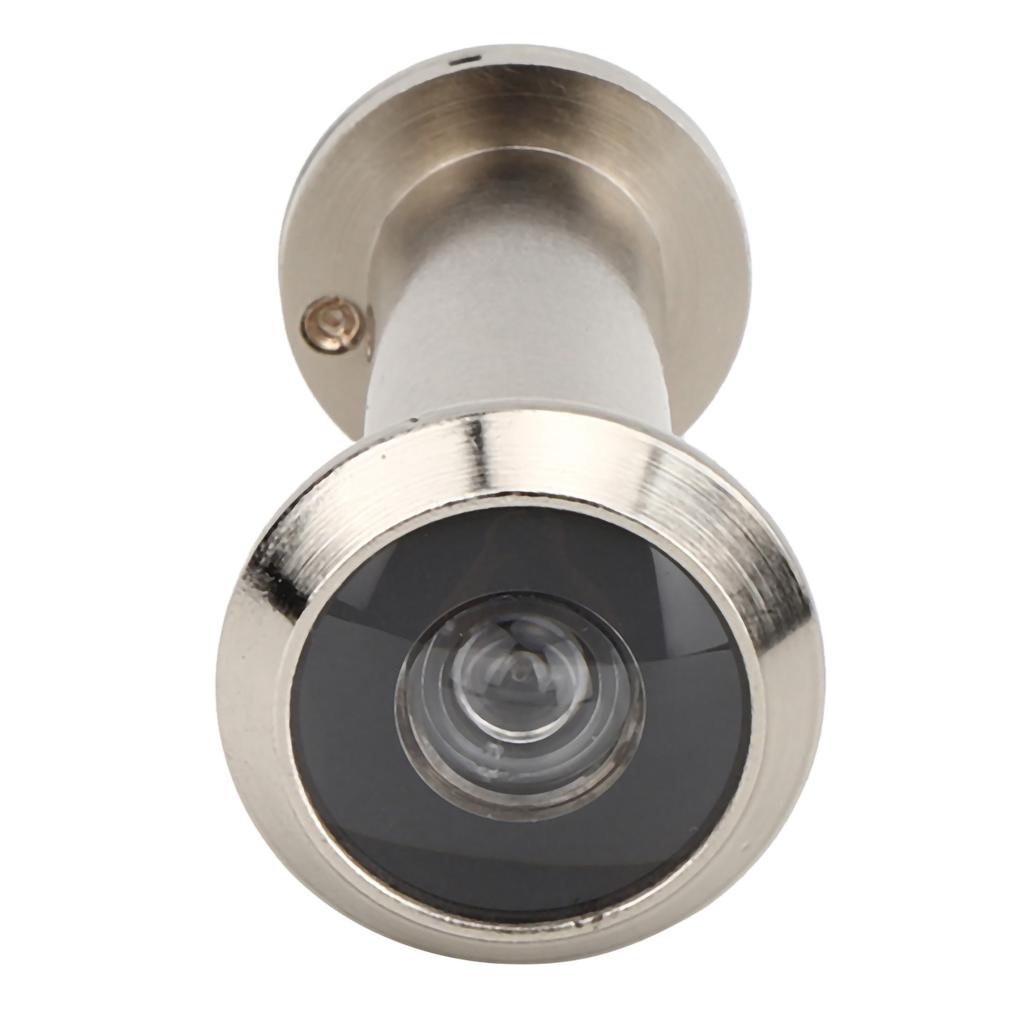 Противоугонный дверной глазок с углом обзора 220 градусов и задней крышкой для домашнего использования(Красная бронза