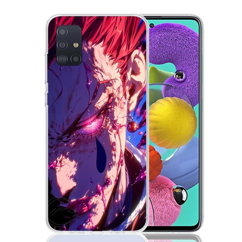 Чехол для телефона Huner X-Hunters Hisoka для Samsung Galaxy A52 A32 A22 A12 A02S A50S A30S A51 A31 AA71 Note 20 Ultra 10 S10 Plus Galax