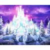 5D Алмазная картина "Белые медведи и замки" Вышивка Полный круглый алмазный вышивка крестом Горный хрусталь