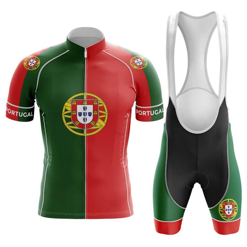 Portugal Bicycle Wear, MTB Cycling Clothing, Bike Uniform, Cycle Shirt, Racing Jersey Suit, Summer Breathable Cycling Suit Set 2026