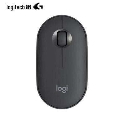 Logitech Беспроводная Bluetooth-мышь PEBBLE M350, бесшумная