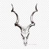 Kudu Drawing Drawing Iron On Heat Transfer Printing Vinyl Patches Sticker for Clothes DIY Appliques Washable Patches