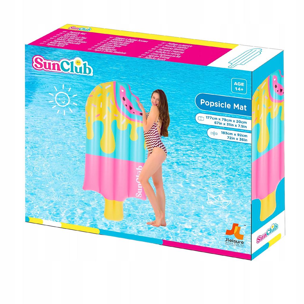 Inflatable Mattress For Swimming, Beach, Over The Water, For The Pool, Ice, Large Pontoon