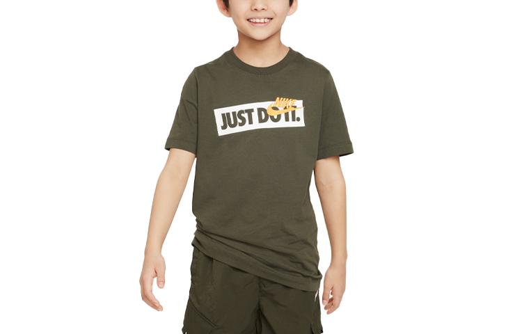 Nike Kids T Shirts Crew Neck Moderate DX9505-325