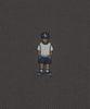 LETTERCOMO Letterboy Embroidered Short Sleeve T-Shirt Charcoal