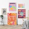 Tame Impala Abstract Poster Music Song Lyrics Art Print Aesthetic Retro Canvas Painting Modern Wall Picture Bedroom Home Decor