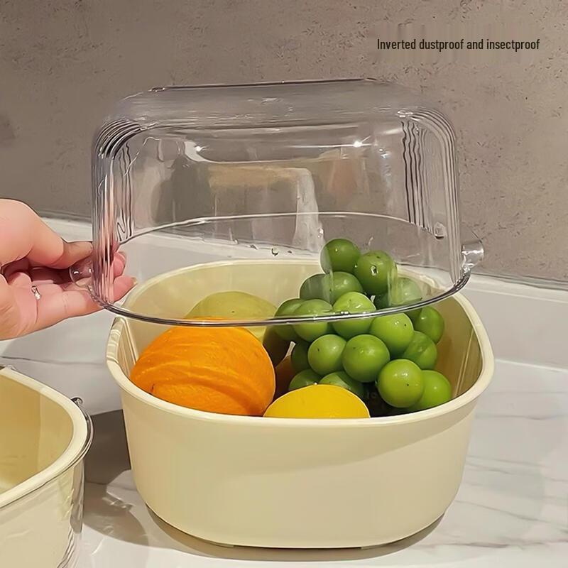 Double-Layer Kitchen Drain Basket