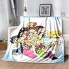 Loud House Flannel Blanket Soft Warm All-Season Throw, Design for Camping, Car Travel, Hiking Sofa, Bed, Office Perfect Gift for Parties