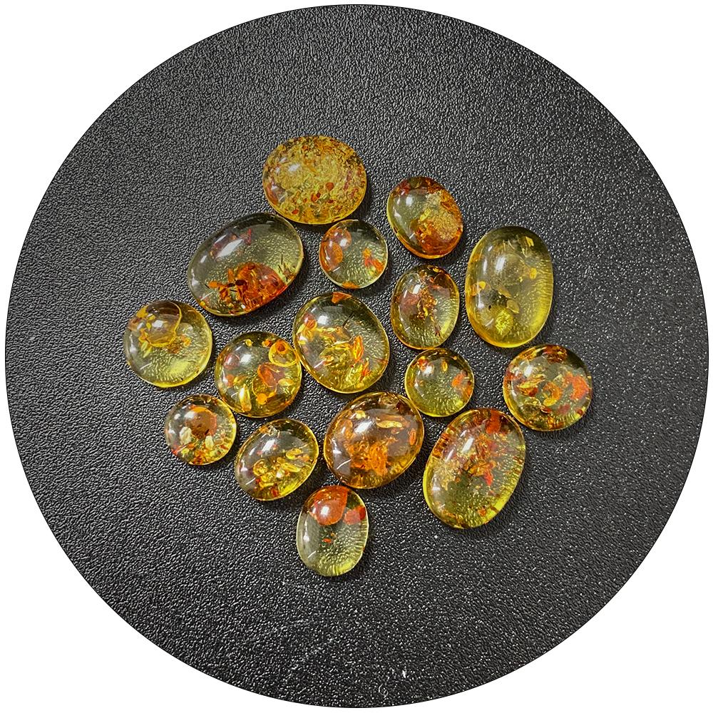 Серебряное кольцо S925 с натуральным янтарем, форма цветка, овальный лепесток, янтарь, подарки, тонкие ювелирные изделия для женщин