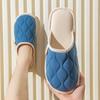 Spring and Autumn Cotton Slippers Four Seasons Winter Women's Indoor Home Cotton Linen Non-slip Linen Home Couple