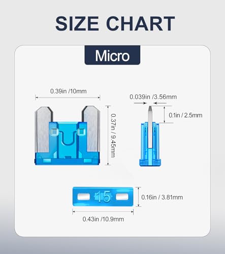 Jorest 60 шт. автомобильных предохранителей для автомобиля/грузовика/мотоцикла (2А 3А 5А 7,5А 10А 15А 20А 25А 30А 35А 40А), Низкопрофильные плоские предохранители + 1 шт. зажим для предохранителя
