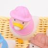 Stress Ball Duck Squeezy Bubbles Reduce Anxiety Soft Stretchy Ball for Children and Adults Pink