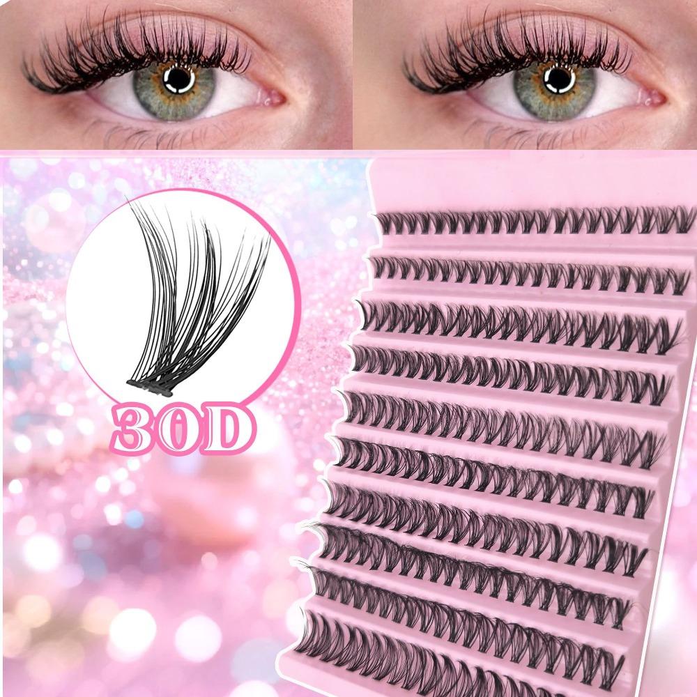 Natural Look False Eyelashes Wispy Style Fake Eyelash 3D Faux Mink Lash Makeup Enhancement