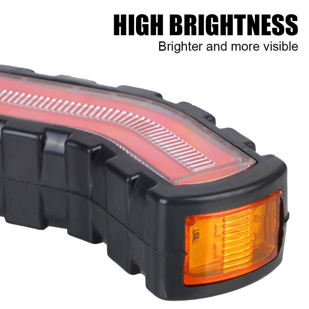 12V 24V Truck Lights Flashing Taillights Turn Signal Lamps LED Rear Side Marker Blinker DRL Brake Indicator Trailer Accessories