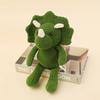 Cotton Rope Cartoon Toy Pp Cotton Stuffed Triceratops Tyrannosaurus Elephant Ocean Animal Plushie Sleeping Companion Gift