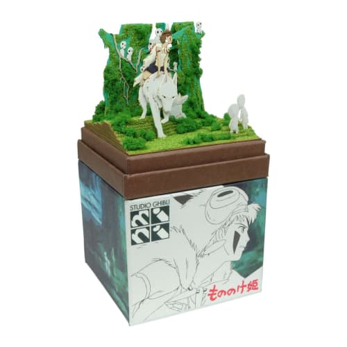 OJOP Sankei Studio Ghibli Mini Princess Mononoke Forest of Spirits Paper Craft MP07-138