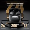 Беспроводная Bluetooth-гарнитура-вкладыш GT15: Долгая работа от батареи, Стерео, Шумоподавление, Идеально для игр