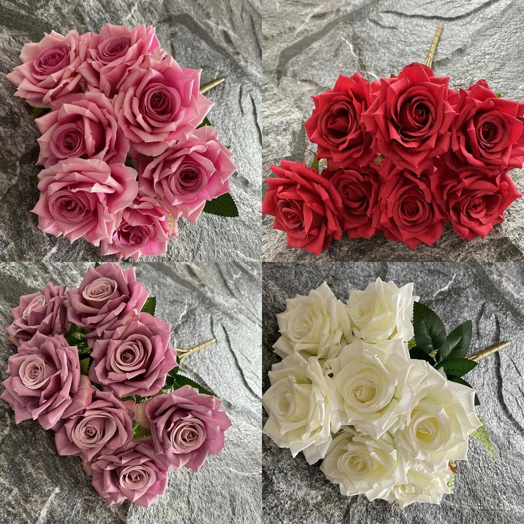 Romantic Heartshaped Rose Bouquet For Wedding Home Decor And Photo Props