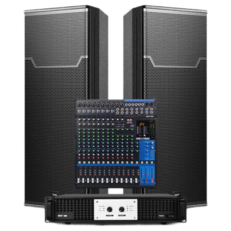 SAST K69 Dual 15-inch Waterproof Stage Speaker System CN plug (adapter included) (CN version)