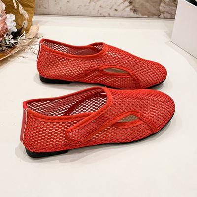Модные сетчатые балетки, мягкие сандалии для женщин, удобные дышащие плетеные туфли, летние новые тренды 2025, повседневные кроссовки, модные сандалии для женщин
