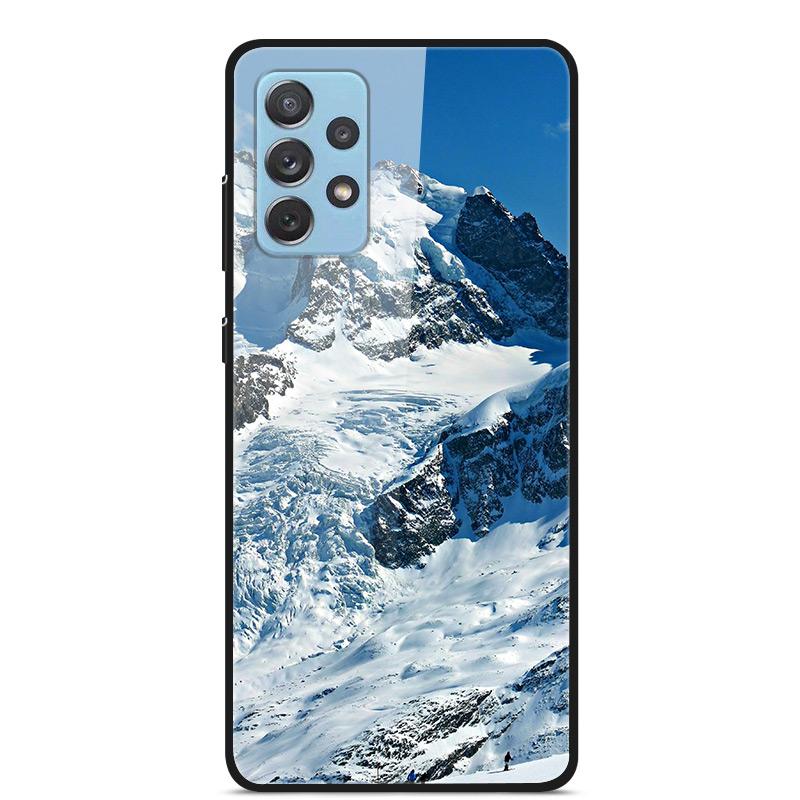 Закаленное Стекло Чехлы для Телефона для Samsung Galaxy A32 4G 5G Жесткие PC Fundas Задние Крышки для Galaxy A52 A52s A72 Оболочки Capa A 32 52 S