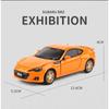 1/32 Модель спортивного автомобиля Subaru BRZ из сплава, Литой металлический игрушечный симулятор, Звук, Свет, Коллекционная серия, Подарок для детей