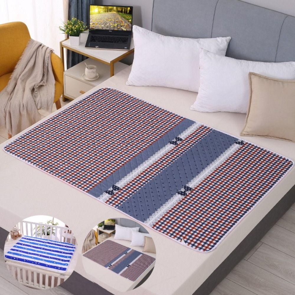 Водонепроницаемый детский пеленальный коврик, моющийся, мягкий, для кроватки, пеленки для мочи, взрослый