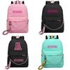 Stylish And Durable Blackpink-inspired Backpack For Students