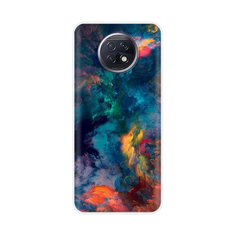 Модный ТПУ Чехол для телефона Xiaomi Redmi Note 9T Мягкий Силиконовый Чехол с Рисунком для Redmi Note 9T 5G Чехол Note9T 9 T coque цветок