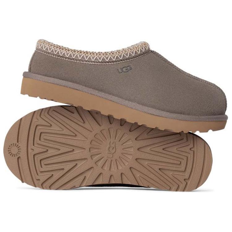 UGG Женские кроссовки Tasman Slipper Smoke Plume серые 5955-SKP