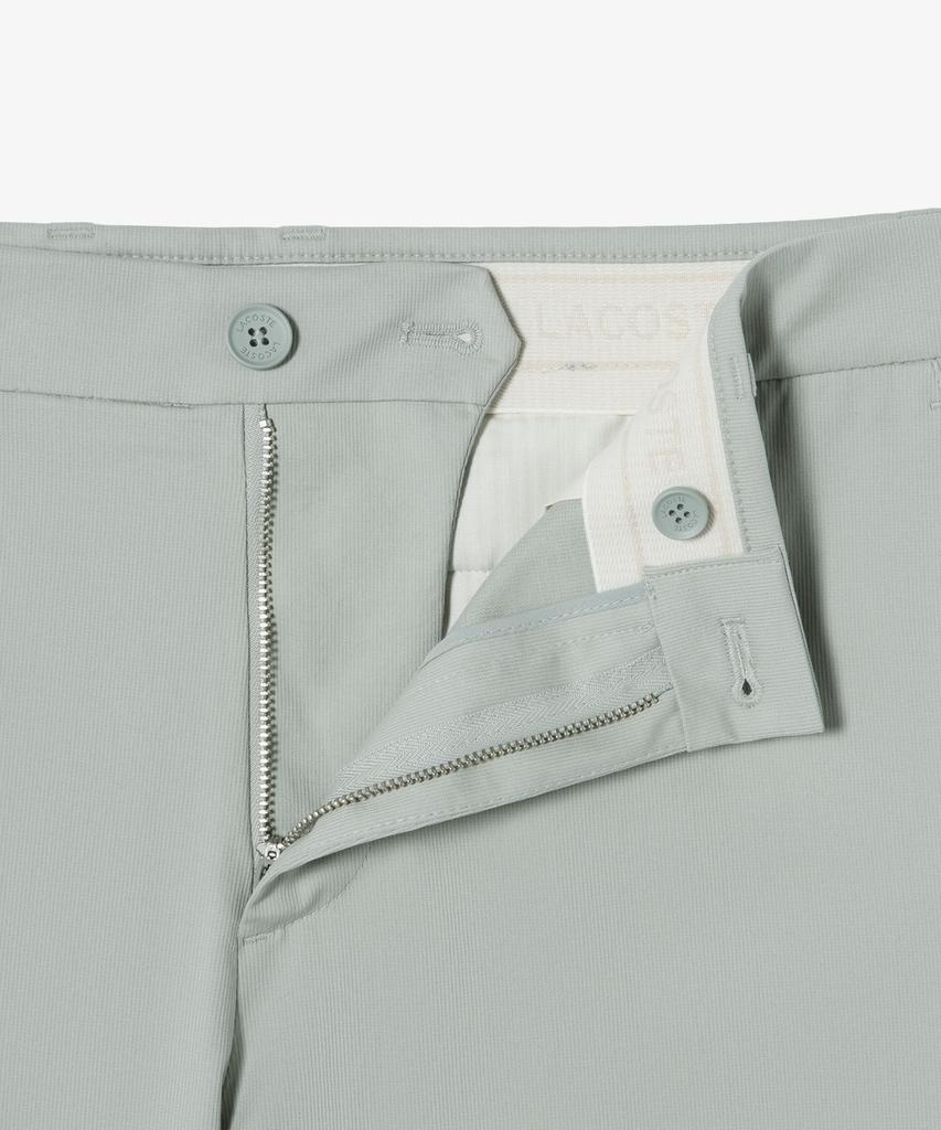 LACOSTE Мужские Костяная Ткань Эластичные Хлопковые Брюки Чинос Hh631E-56G Cca